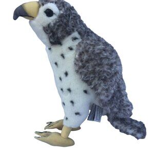 Incredible Petables Prairie Falcon Raptor Bird Realistic Plush Stuffed Animal